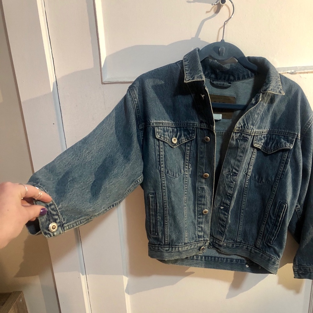 Gap Jean jacket. Medium, 1969.